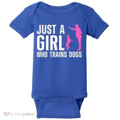 Cute Dog Trainer For Training Dog Lover Owner Baby Bodysuit