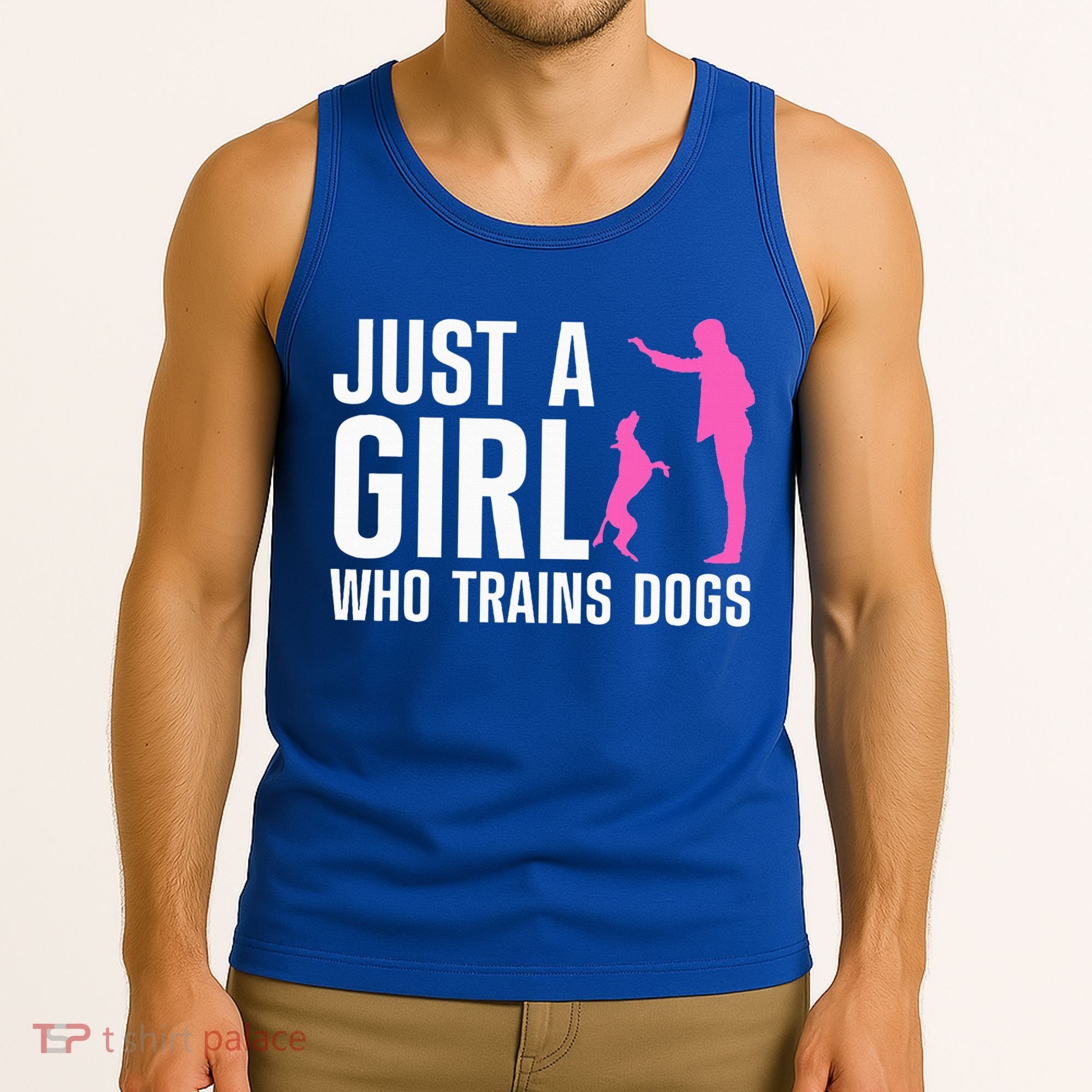 Cute Dog Trainer For Training Dog Lover Owner Tank Top