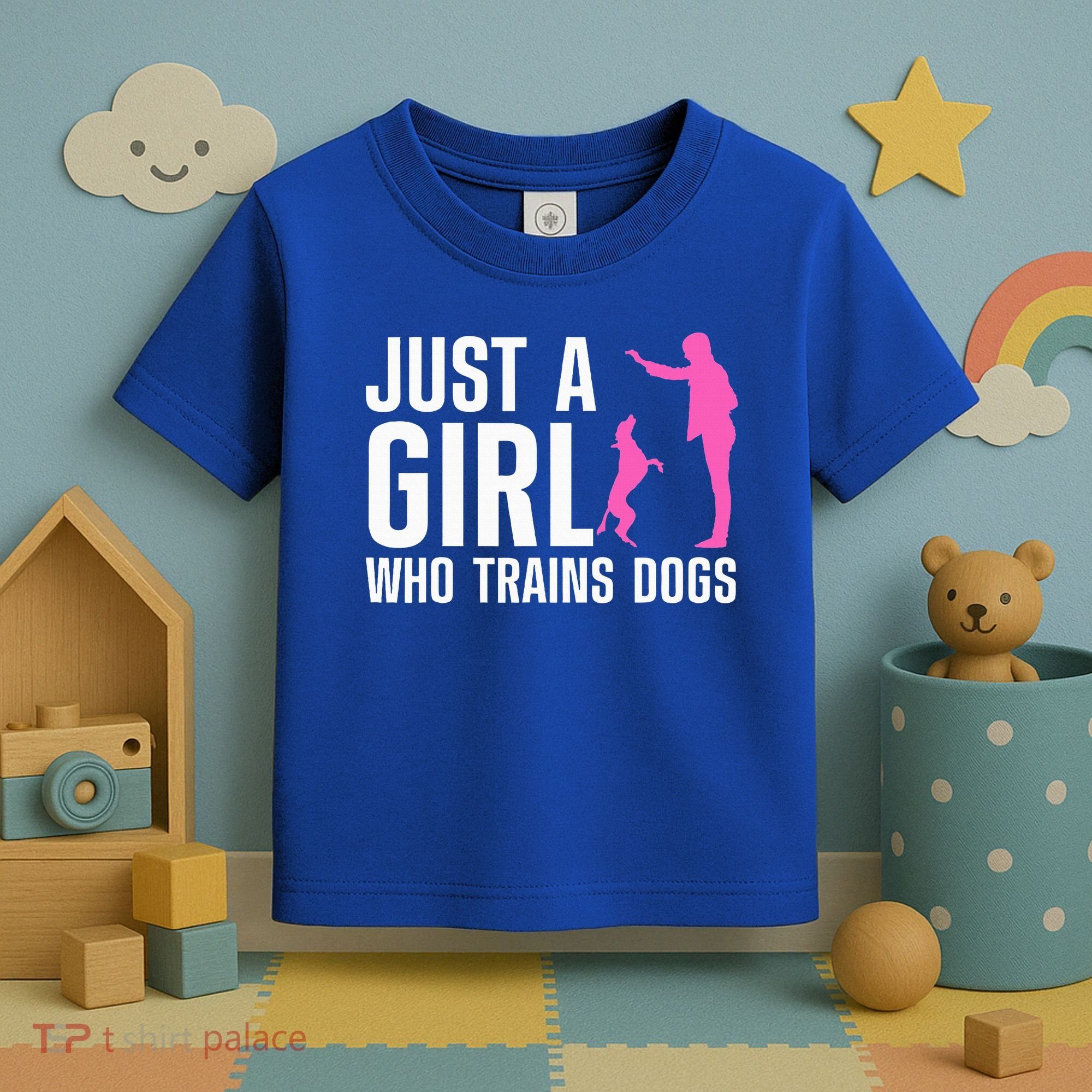 Cute Dog Trainer For Training Dog Lover Owner Toddler T-Shirt