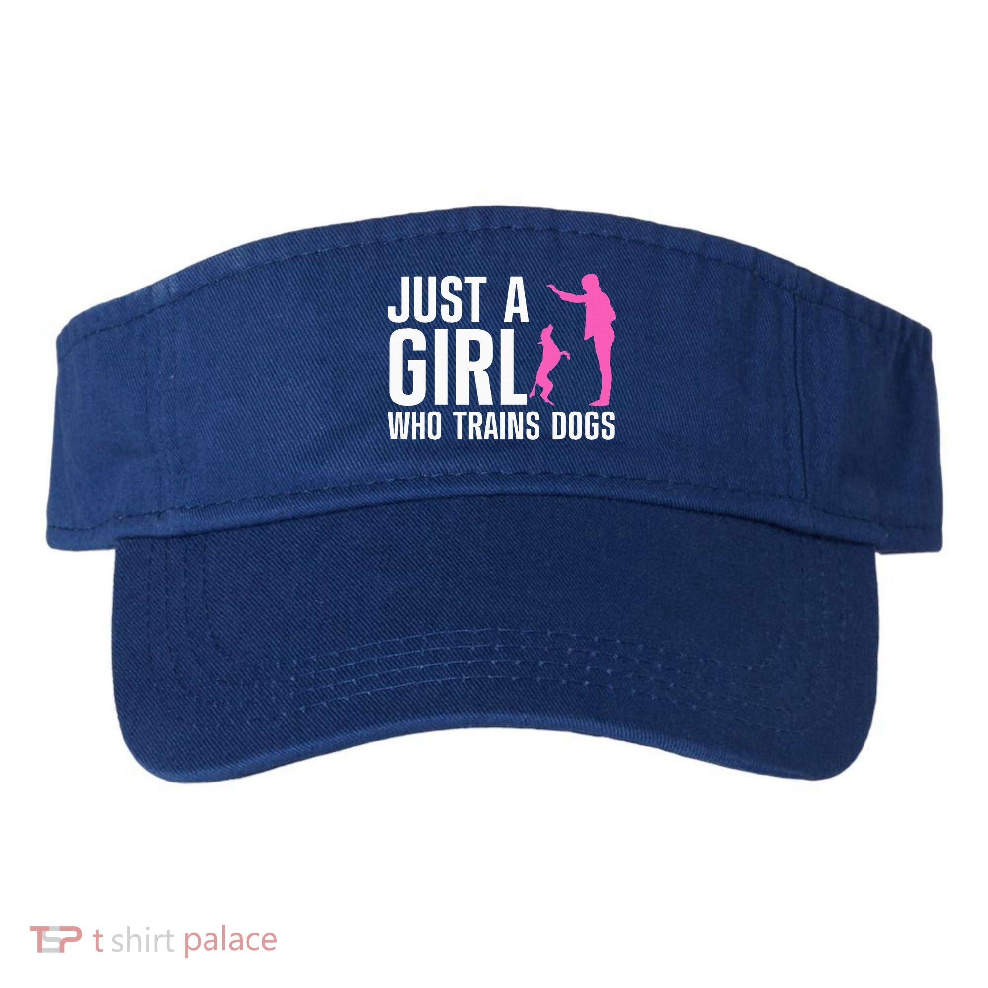 Cute Dog Trainer For Training Dog Lover Owner Visor