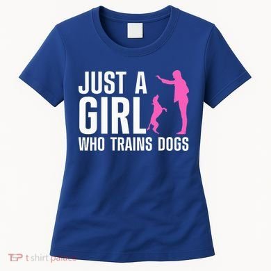 Cute Dog Trainer For Training Dog Lover Owner Women's T-Shirt