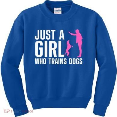 Cute Dog Trainer For Training Dog Lover Owner Kids Sweatshirt