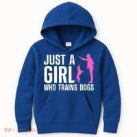 Cute Dog Trainer For Training Dog Lover Owner Kids Hoodie thumb 0