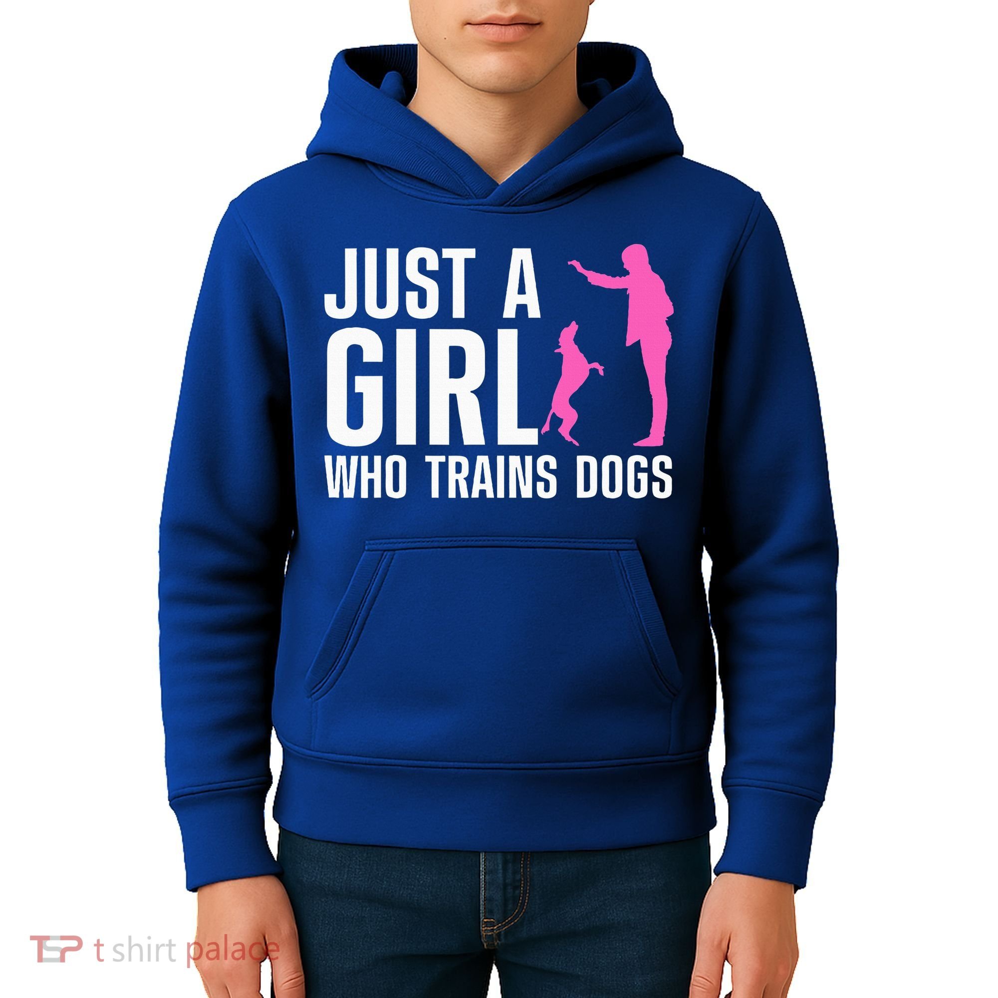 Cute Dog Trainer For Training Dog Lover Owner Kids Hoodie