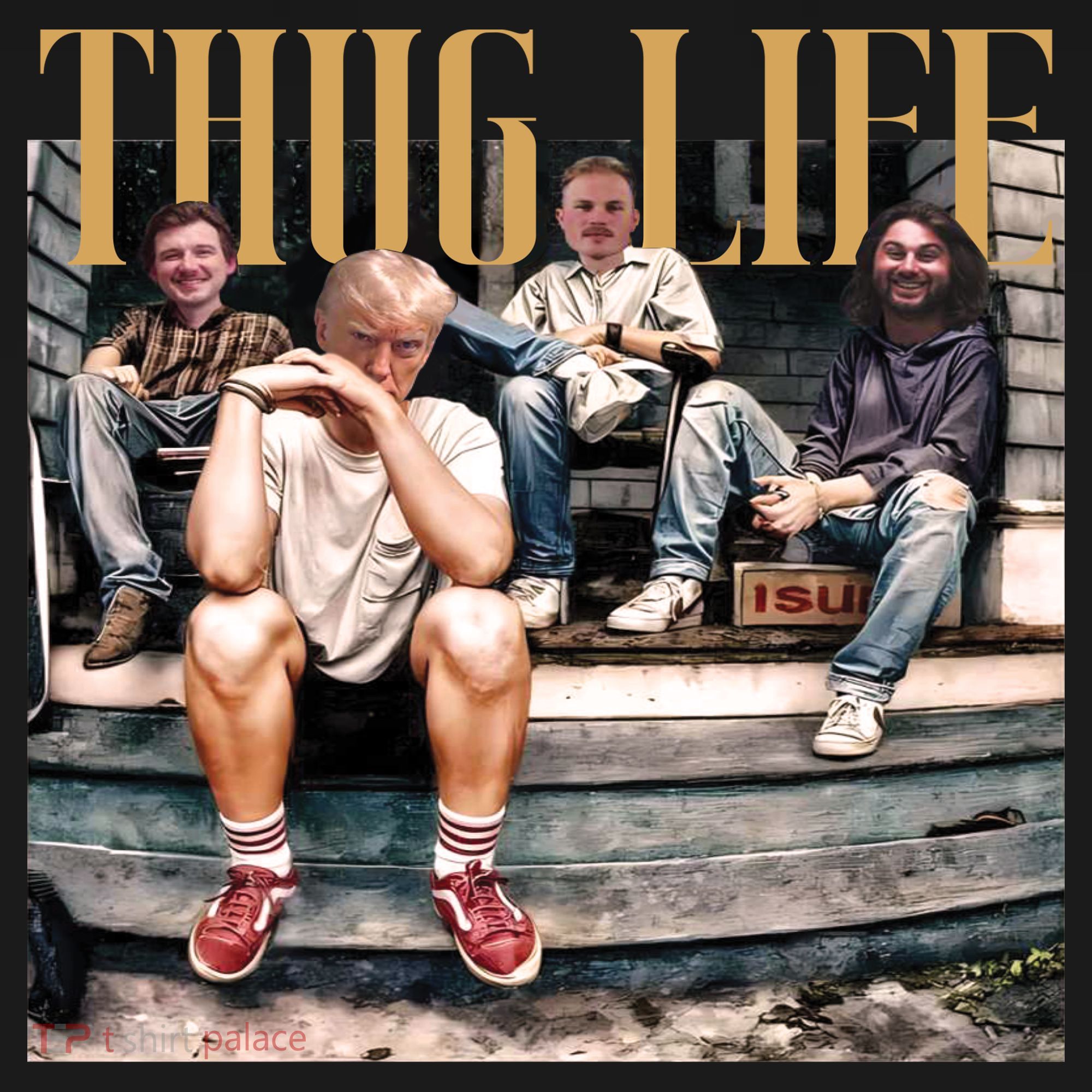 Cool Donald Trump Thug Life Backpack