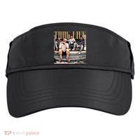 Cool Donald Trump Thug Life Adult Drive Performance Visor thumb 0