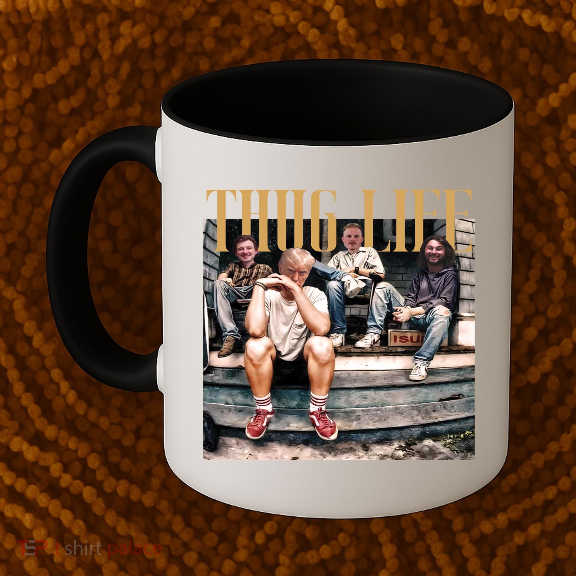 Cool Donald Trump Thug Life Coffee Mug