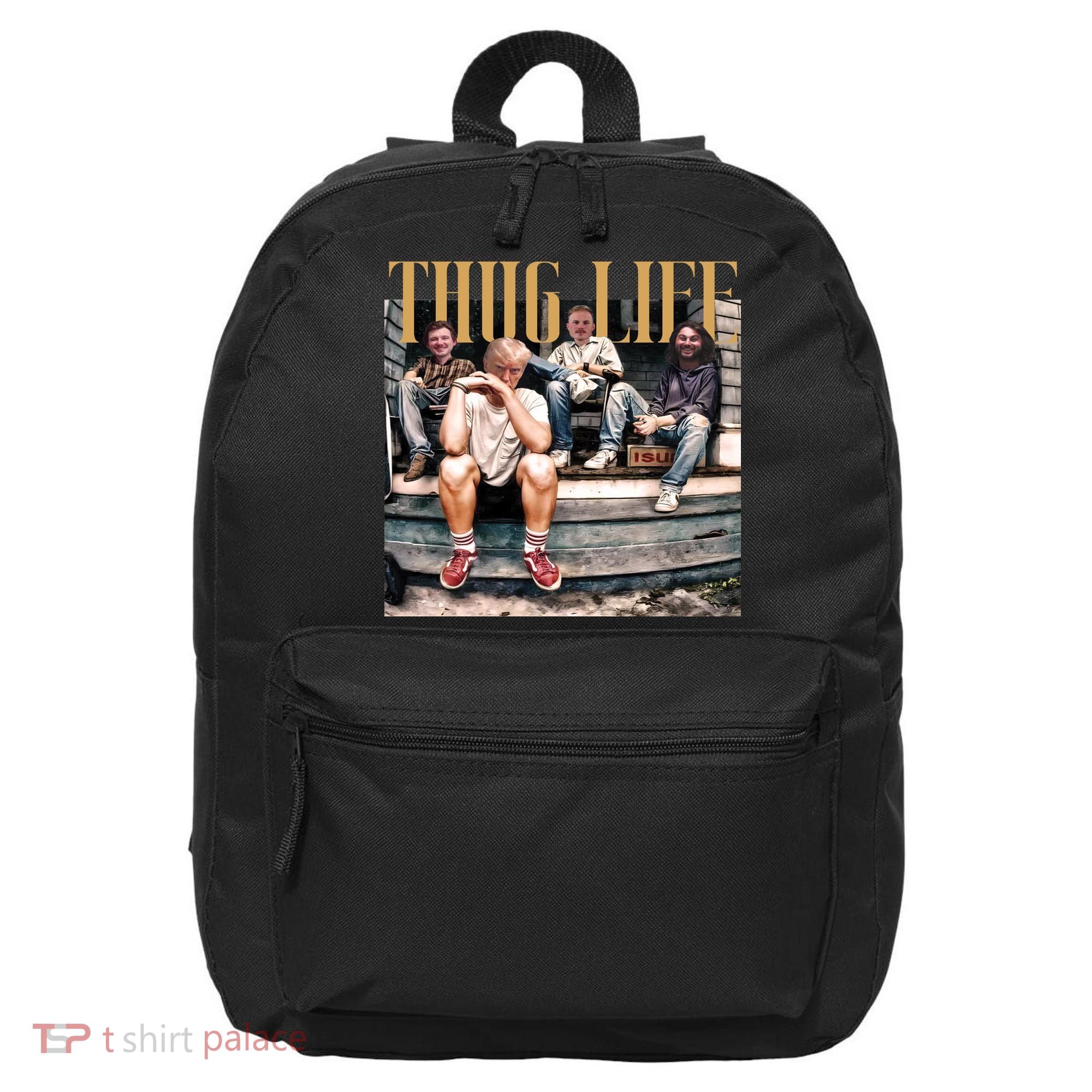 Cool Donald Trump Thug Life 16 in Basic Backpack