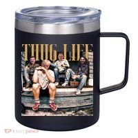 Cool Donald Trump Thug Life 12oz Stainless Steel Coffee Mug thumb 0