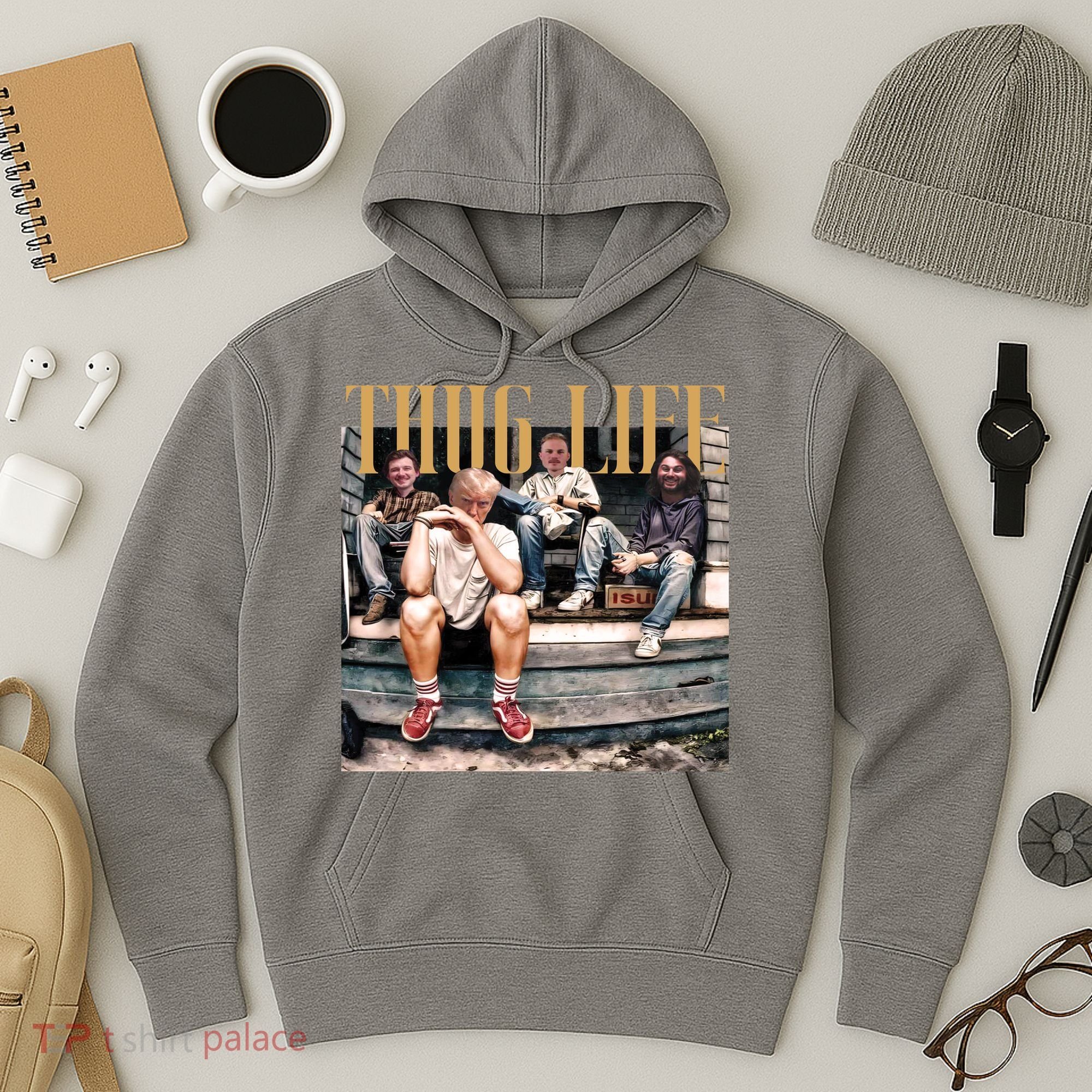 Cool Donald Trump Thug Life Hoodie