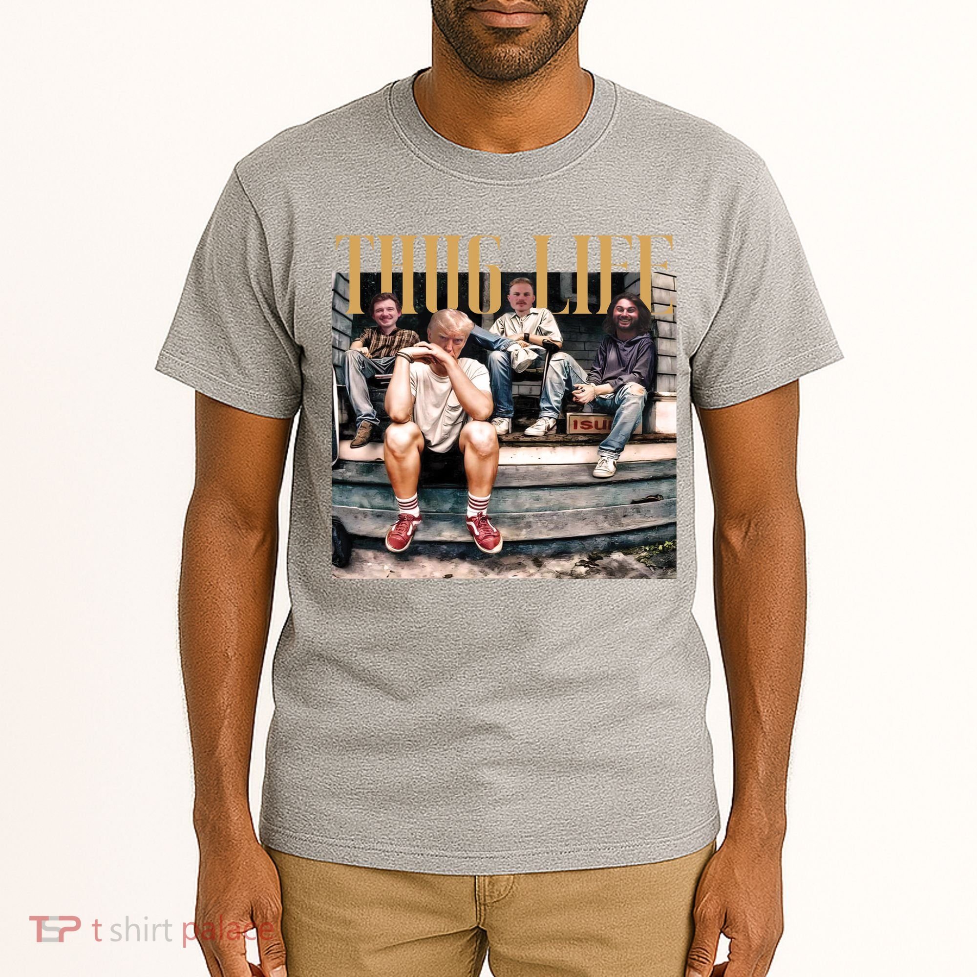 Cool Donald Trump Thug Life Tall T-Shirt