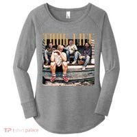 Cool Donald Trump Thug Life Women's Perfect Tri Tunic Long Sleeve Shirt thumb 0