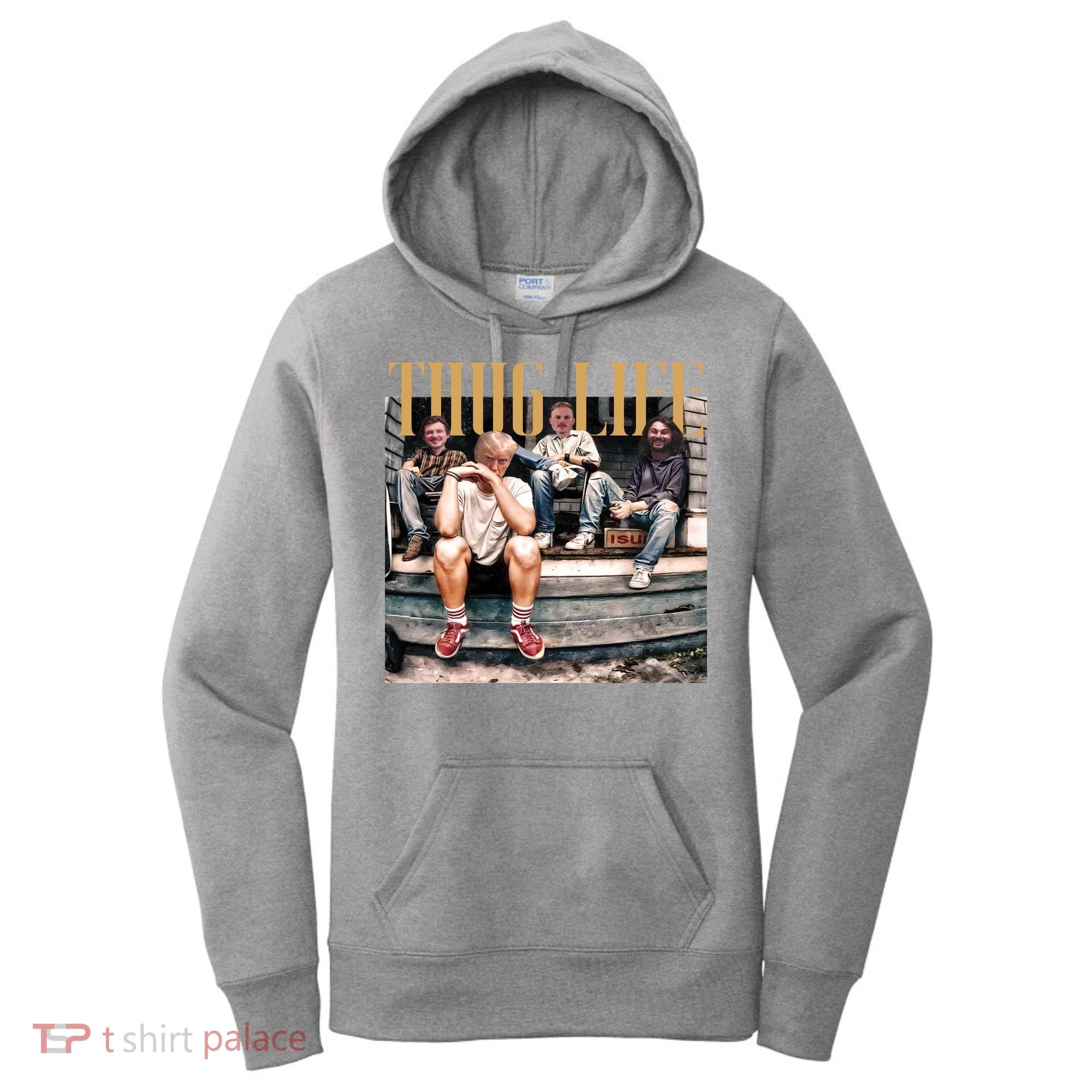 Cool Donald Trump Thug Life Women's Hoodie