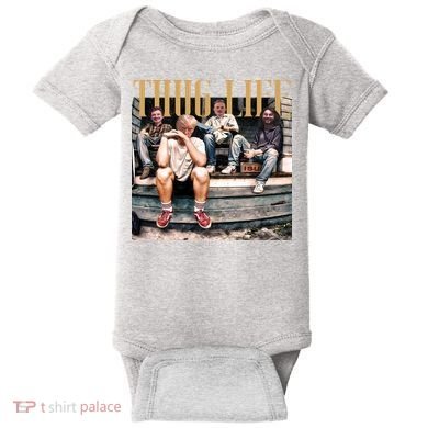 Cool Donald Trump Thug Life Baby Bodysuit