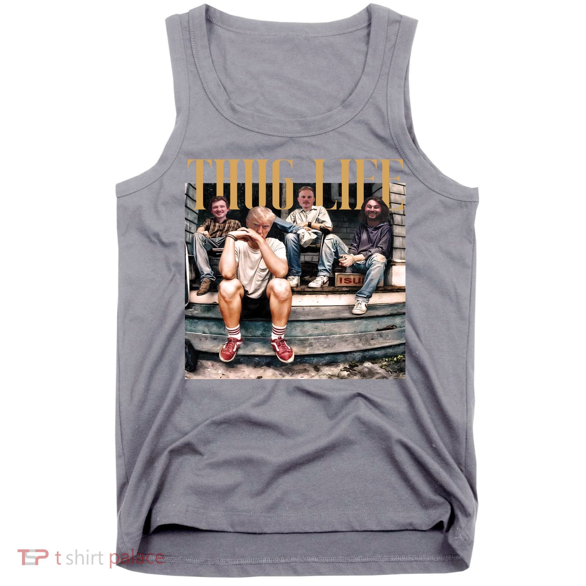 Cool Donald Trump Thug Life Tank Top