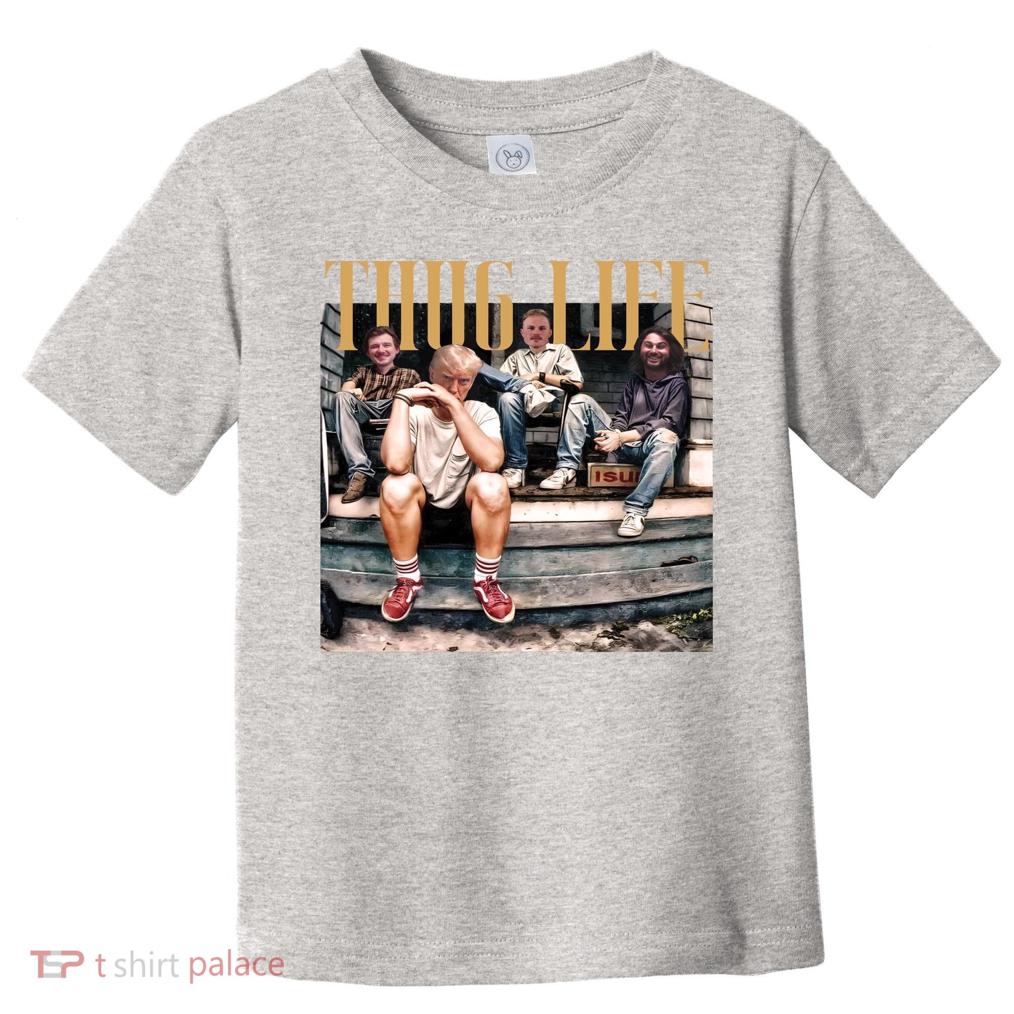 Cool Donald Trump Thug Life Toddler T-Shirt