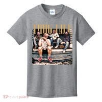 Cool Donald Trump Thug Life Kids T-Shirt thumb 0