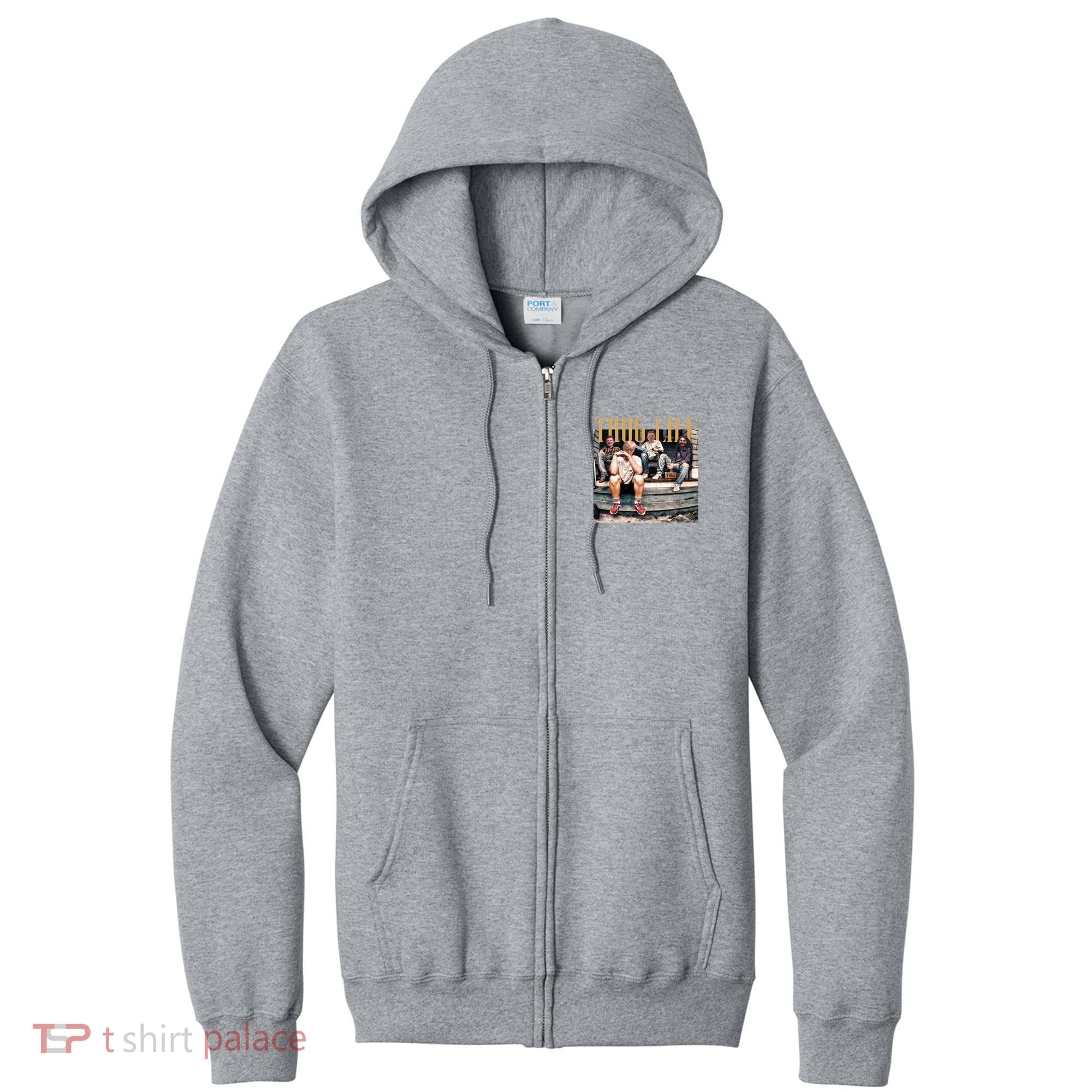 Cool Donald Trump Thug Life Full Zip Hoodie