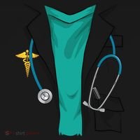 Cool Doctor Uniform Halloween Costume Funny Lazy Diy Gift Pajama Set thumb 2
