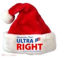 Conservative Dads Ultra Right 100% Work Free American Beer Santa Hat thumb 0