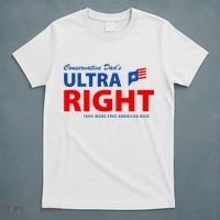 Conservative Dads Ultra Right 100% Work Free American Beer T-Shirt thumb 5