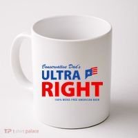 Conservative Dads Ultra Right 100% Work Free American Beer Coffee Mug thumb 0