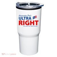 Conservative Dads Ultra Right 100% Work Free American Beer Tumbler thumb 0