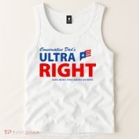 Conservative Dads Ultra Right 100% Work Free American Beer Tank Top thumb 2