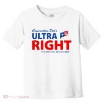 Conservative Dads Ultra Right 100% Work Free American Beer Toddler T-Shirt thumb 0
