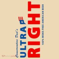 Conservative Dads Ultra Right 100% Work Free American Beer Tote Bag thumb 4