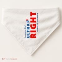 Conservative Dads Ultra Right 100% Work Free American Beer USA-Made Doggie Bandana thumb 0