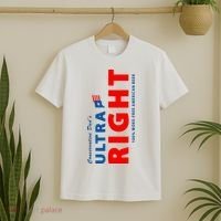 Conservative Dads Ultra Right 100% Work Free American Beer T-Shirt thumb 2