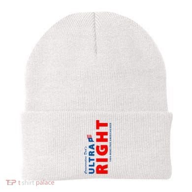 Conservative Dads Ultra Right 100% Work Free American Beer Beanie