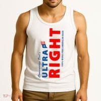 Conservative Dads Ultra Right 100% Work Free American Beer Tank Top thumb 3