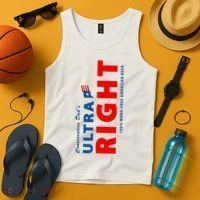 Conservative Dads Ultra Right 100% Work Free American Beer Tank Top thumb 4