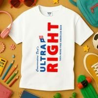 Conservative Dads Ultra Right 100% Work Free American Beer Kids T-Shirt thumb 3