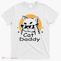 Cat Daddy Vintage Eighties Style Cat Retro Distressed T-Shirt thumb 0