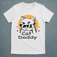 Cat Daddy Vintage Eighties Style Cat Retro Distressed T-Shirt thumb 5