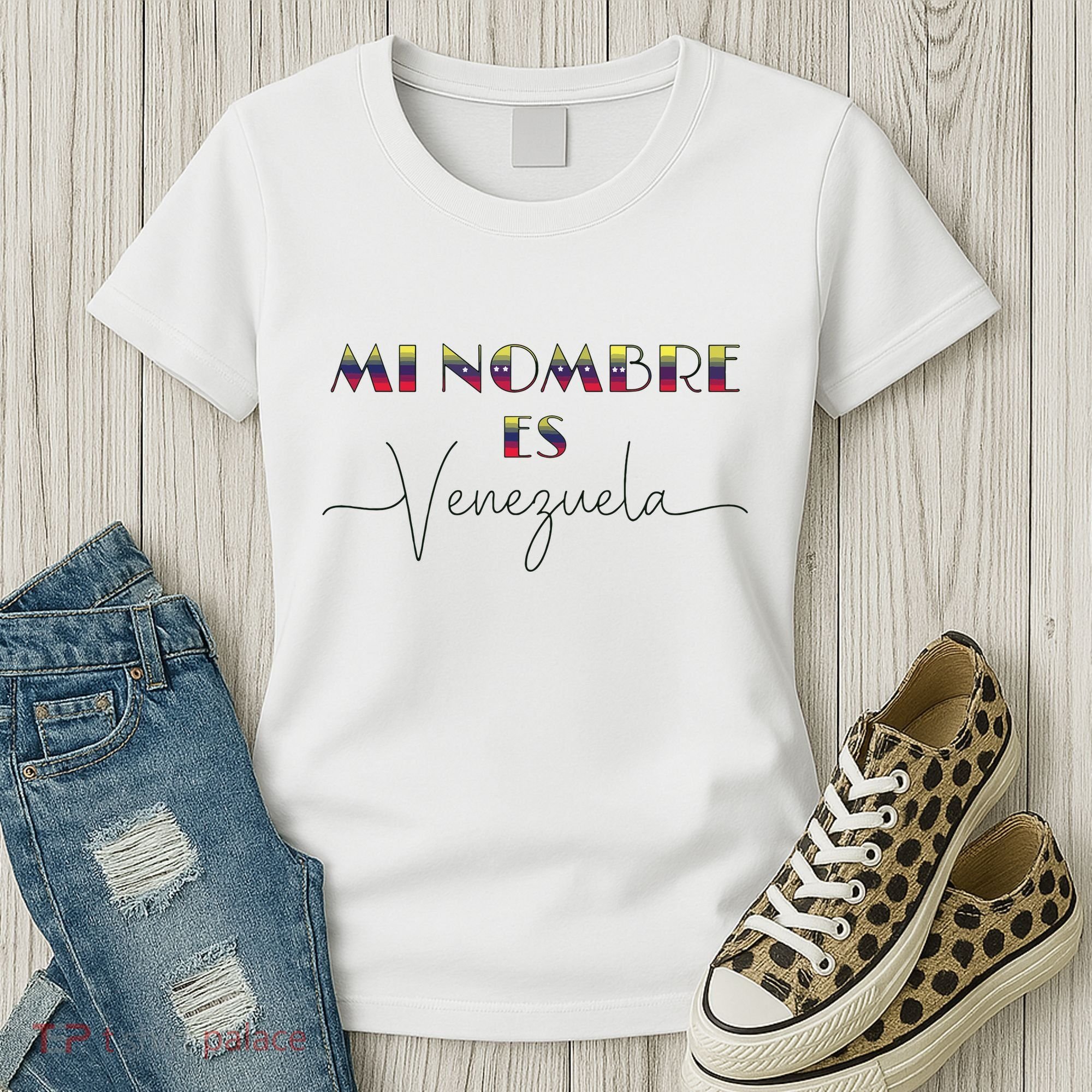 Camisa De Venezuela Venezuelan Flag Proud Venezuelan Women's T-Shirt