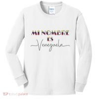 Camisa De Venezuela Venezuelan Flag Proud Venezuelan Kids Long Sleeve Shirt thumb 0