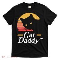 Cat Daddy Vintage Eighties Style Cat Retro Distressed T-Shirt thumb 0