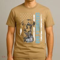 Catahoula Dad Vintage American Flag Dog Dad T-Shirt thumb 3