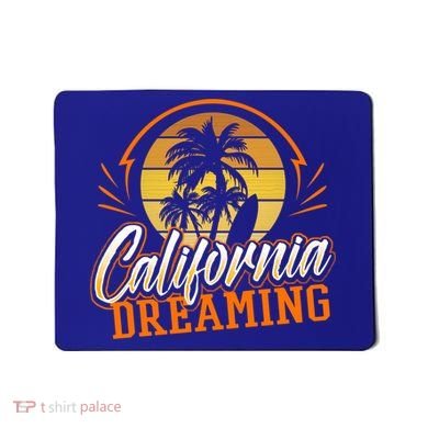 California Dreaming Vintage Retro 70's Skyline Surf Gift Funny Gift Mousepad