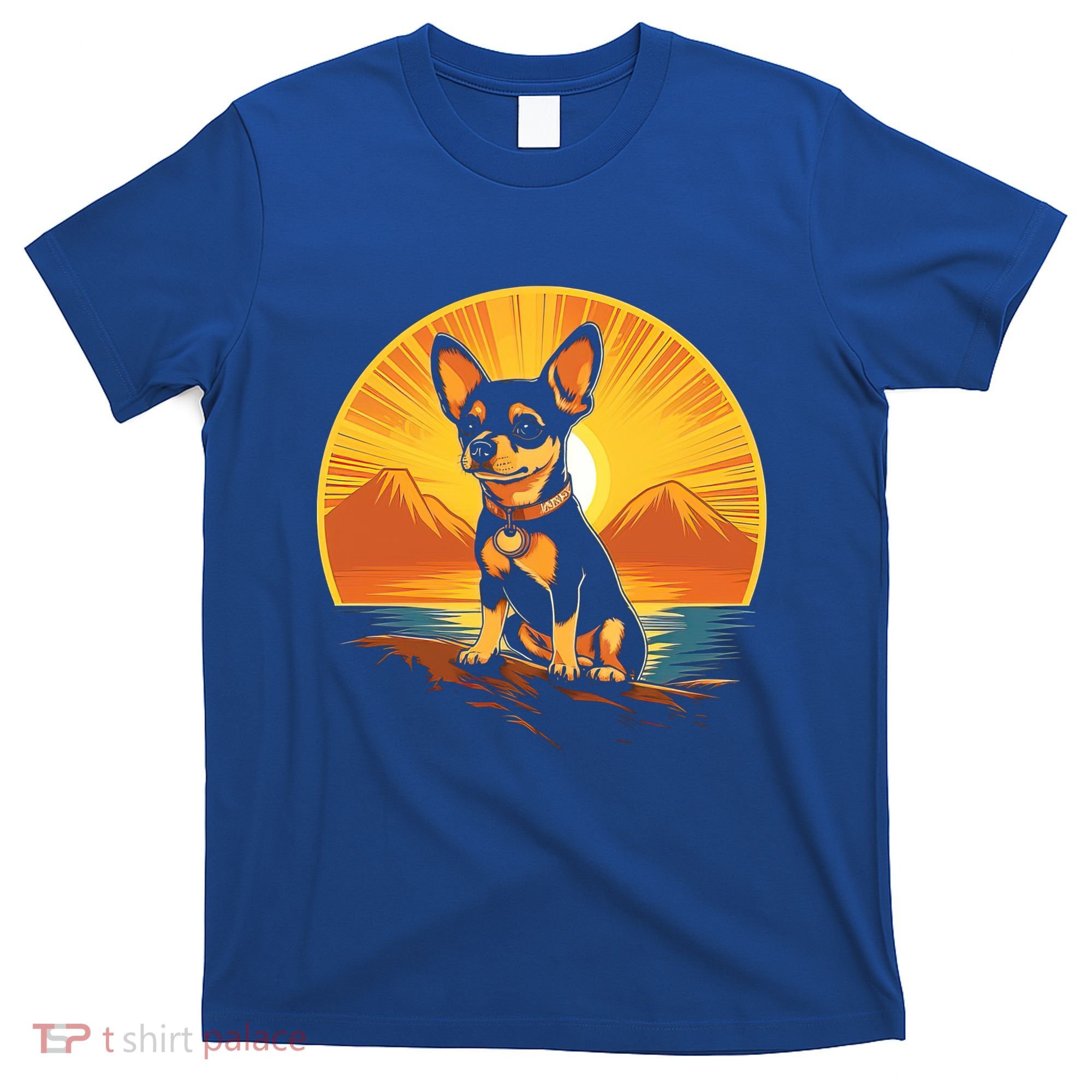 Chihuahua Dog Vintage Style Cute Gift T-Shirt