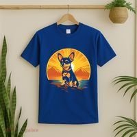 Chihuahua Dog Vintage Style Cute Gift T-Shirt thumb 2