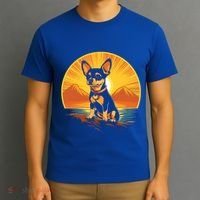 Chihuahua Dog Vintage Style Cute Gift T-Shirt thumb 3