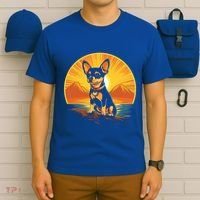 Chihuahua Dog Vintage Style Cute Gift T-Shirt thumb 6