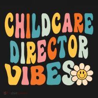 Childcare Director Vibes 1st Day Of School Daycare Teacher Women's Tank Top thumb 5