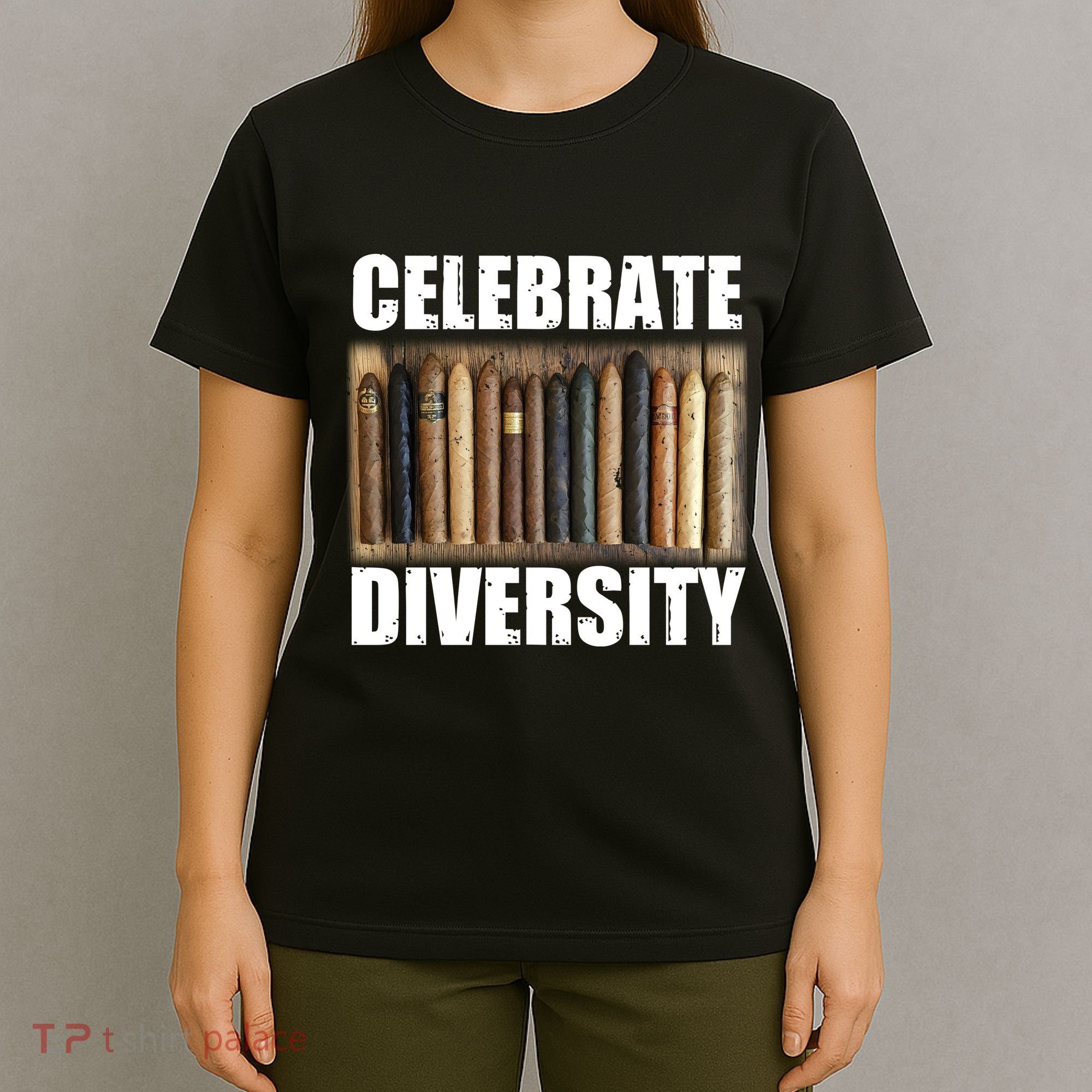 Celebrate Diversity Variety Of Smoke Cigars T-Shirt