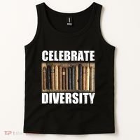 Celebrate Diversity Variety Of Smoke Cigars Tank Top thumb 2